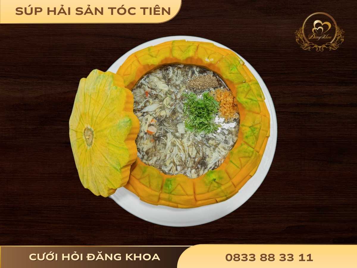 Súp hải sản tóc tiên