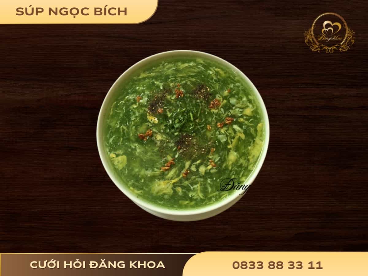 Súp ngọc bích