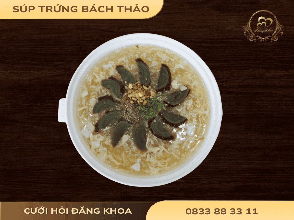 Súp trứng bách thảo