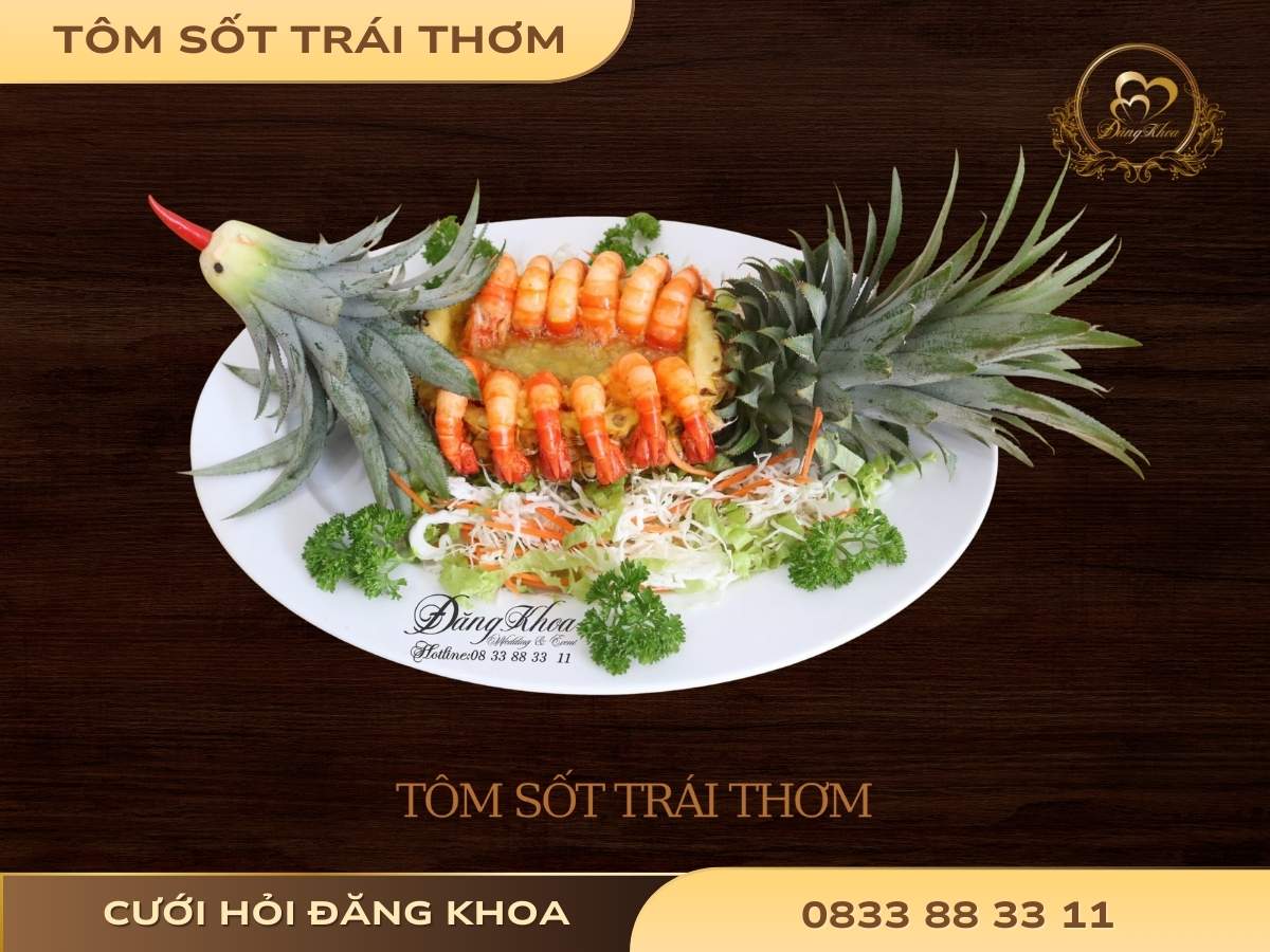 Tôm Sốt Trái Thơm