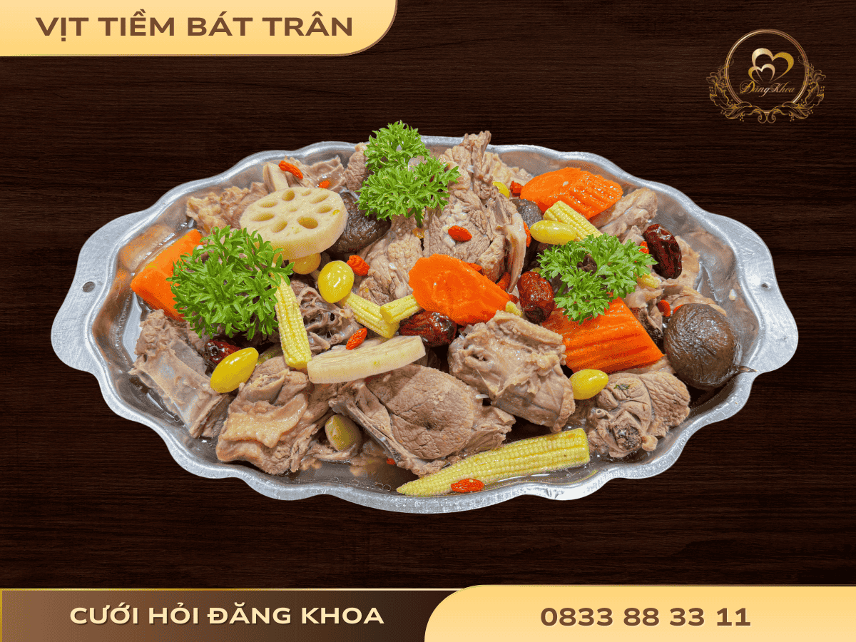 Vịt tiềm bát trân